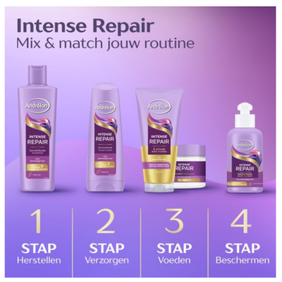 Andrélon - Shampoo - Intense Repair - 250 ml