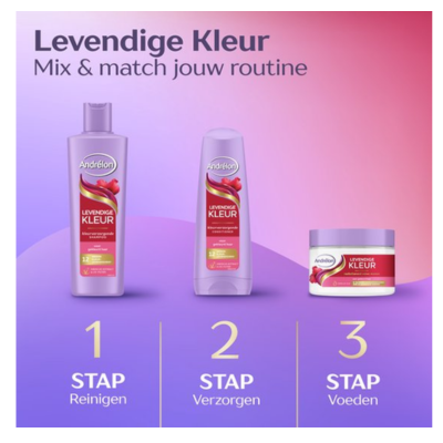 Andrélon - Shampoo - Levendige Kleur - 250 ml