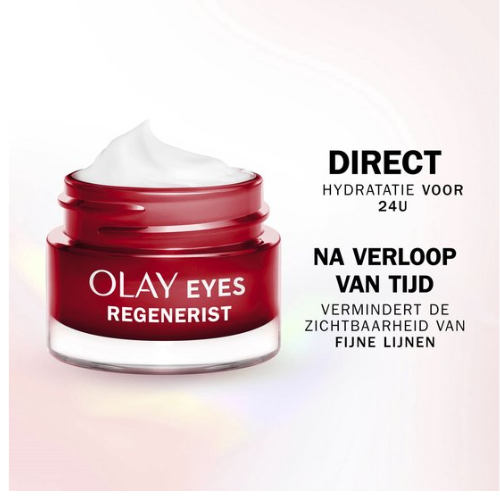 Olay Regenerist Oogcrème - Actief verstevigende hydraterende oogcrème met niacinamide & peptiden - 15ml
