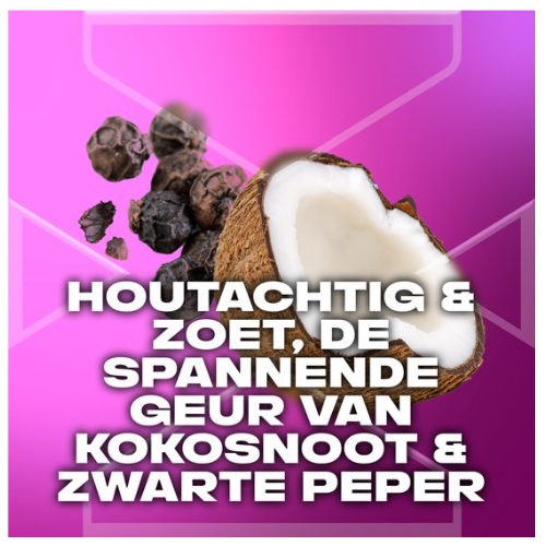 AXE 3-in-1 Douchegel Voordeelverpakking- Excite - 6 x 250 ml -