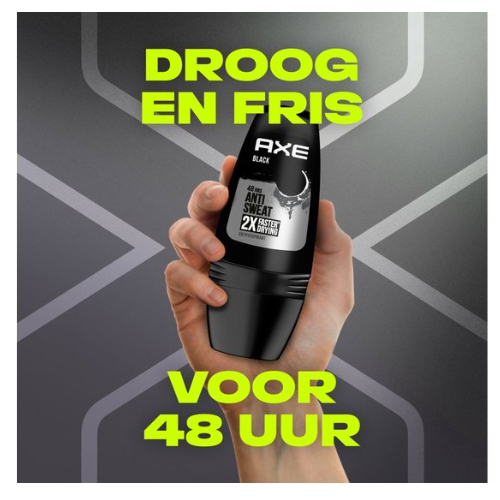 Axe - Deodorant Roller Black - Voordeelverpakking - 6 x 50ml
