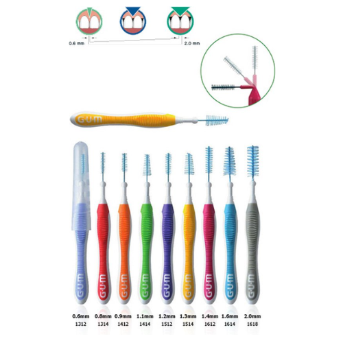 GUM Trav-ler Ragers 1.1mm Groen - ISO 3