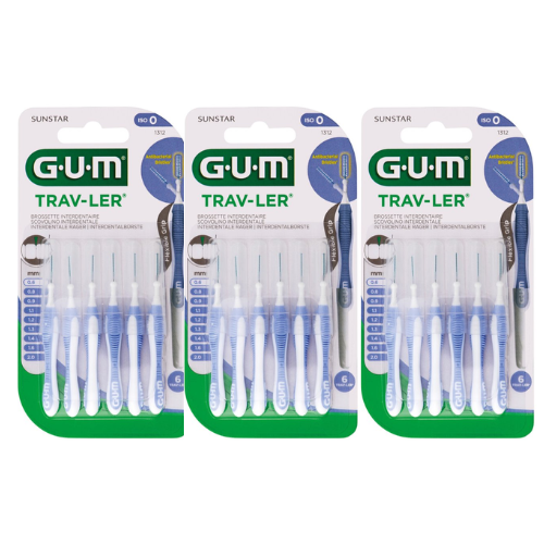 Gum Trav-ler 0.6 mm - Ragers - ISO 0 - voordeelverpakking - 3stuks