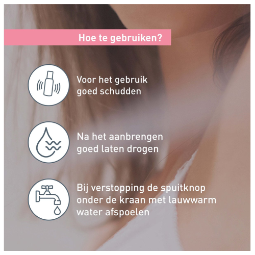 Deoleen Anti-transpirant - Pompspray Regular - Voorkomt overmatige transpiratie en transpiratiegeur - 48 uur effectief - 0% parfum - Dermatologisch getest - Deodorant - 75 ml