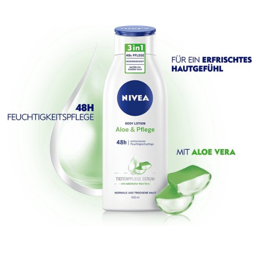 Nivea Bodylotion - Aloe & Care 400 ml