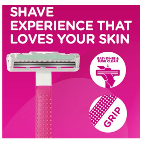 Wilkinson Sword Extra 2 Beauty Wegwerpscheermesjes- voordeelverpakking - 3 x 15 stuks