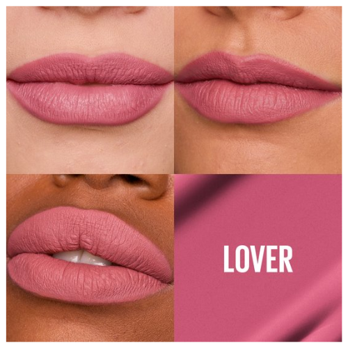 Maybelline New York - SuperStay Matte Ink Lipstick - 15 Lover - Paars - Langhoudende Matte, Liquid Lipstick - 5 ml