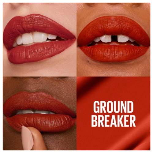 Maybelline New York - SuperStay Matte Ink Lipstick - 117 Ground Breaker - Rood - Matte, Langhoudende Lippenstift - 5 ml