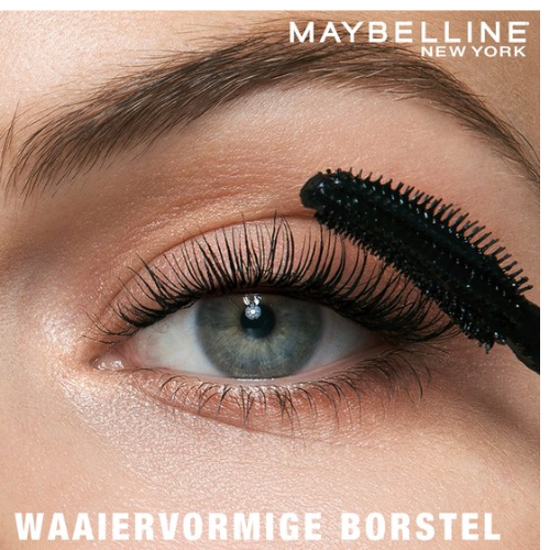 Maybelline New York - Lash Sensational Mascara - Very Black Waterproof - Zwarte Waterproof Volume Mascara - 9,5 ml - voordeelverpakking - 3 Stuks