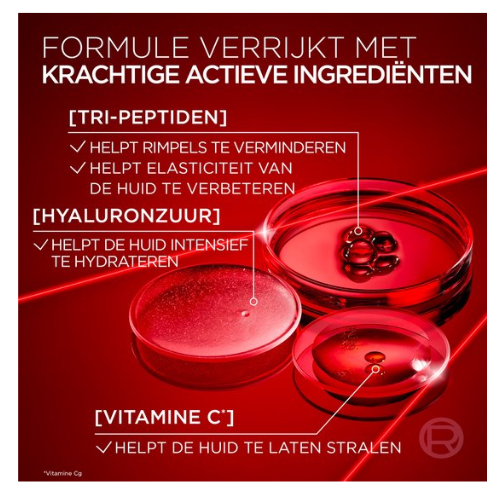 L'Oréal Paris Revitalift Laser Serum - Met tri-peptiden, hyaluronzuur en vitamine C - Anti-huidveroudering - 30 ml
