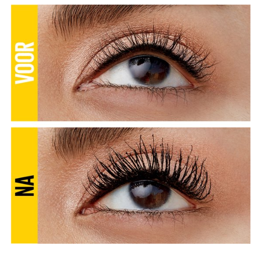Maybelline New York - Colossal Curl Bounce Mascara - Very Black - Waterproof, Mega Volume Mascara - 10 ml - voordeelverpakking - 3 Stuks