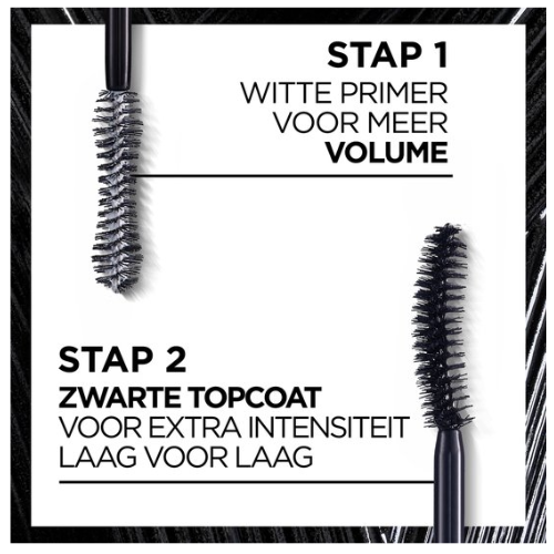 L'Oréal Paris - PRO XXL VOLUME - Zwart - Intens volume mascara - 12 ml