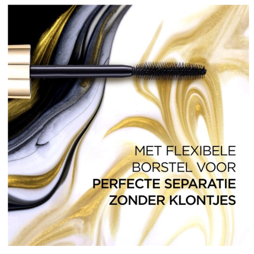 L’Oréal Paris - Volume Million Lashes Balm Noir - 01 Black - Zwart - Volume Mascara - 8,9 ml - voordeelverpakking - 3 Stuks