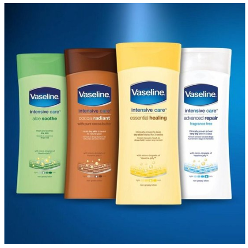 Vaseline Intensive Care Body Lotion - Cocoa Radiant - 6 x 400 ml