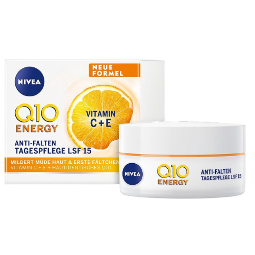 Crème de jour NIVEA Q10 Energy Vitamine C+E 50 ml