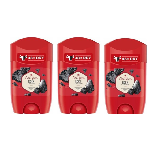 Déo Stick Old Spice - Rock - 3 x 50 ml