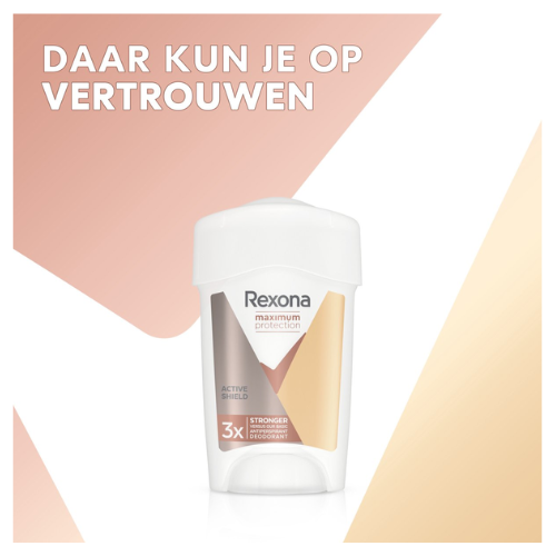 Déodorant anti-transpirant Rexona Protection maximale - Active Shield - 6 x 45 ml - Pack économique