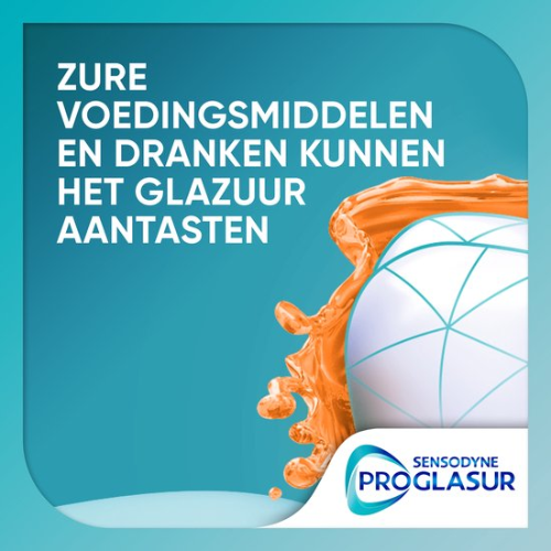 Sensodyne - Dentifrice - Pro Glasur - Protection Quotidienne - 6 x 75 ml