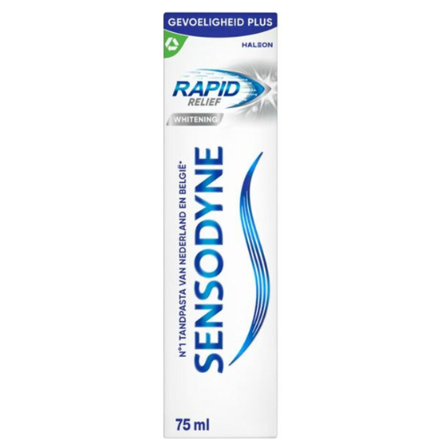 Dentifrice Sensodyne Blanchissant Rapide - 6 x 75 ml