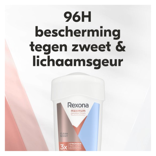 Déodorant anti-transpirant Rexona Women Protection maximale - Parfum frais - 6 x 45 ml - Pack économique