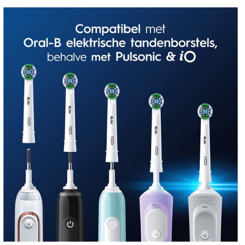 Brossettes de brosse Oral-B Precision Clean Pro - Technologie CleanMaximiser - Lot de 10