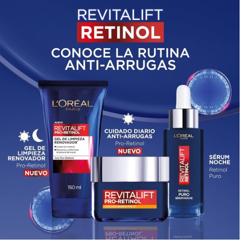 Sérum de nuit au rétinol Revitalift de L'Oréal Paris - Anti-rides - 30 ml