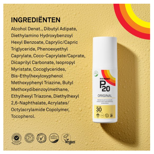 P20 Original SPF 30 - Spray solaire - Facteur 30 - 175 ml