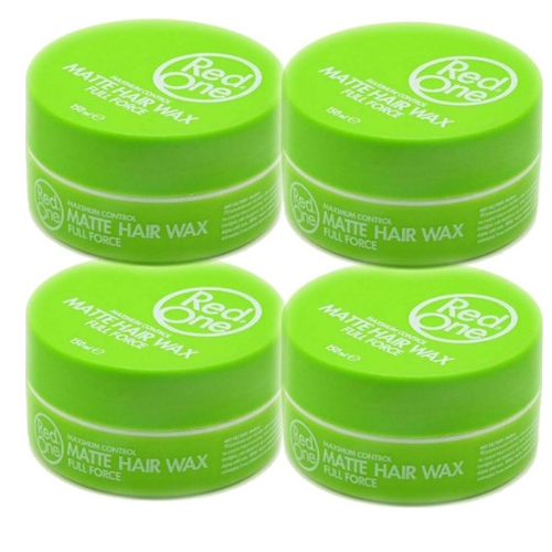 Cire Red One verte mate Aqua - 4 x 150 ml