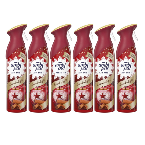Ambi pur Luchtverfrisser  spiced apple - Voordeelverpakking 6x300ml