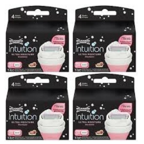 Wilkinson Intuiton - Ultra Moisture Mesjes - Voordeelverpakking 4 x 3 Stuks