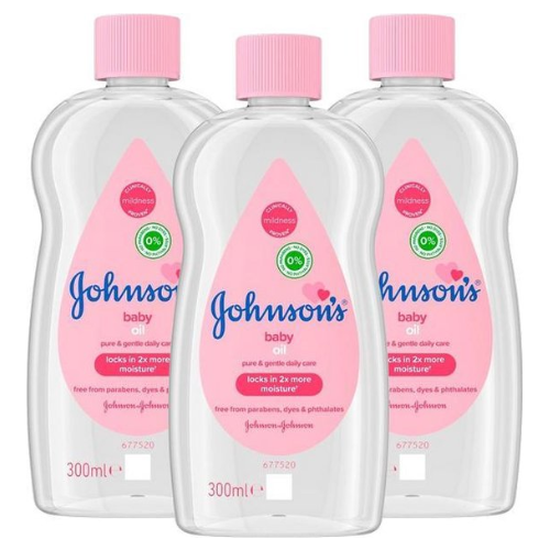 Johnson's Baby Olie Normaal - Voordeelverpakking - 3 x 300ml