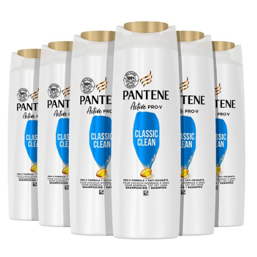 Pantene Shampoo - Classic Clean -Voordeelverpakking 6 x 400ml