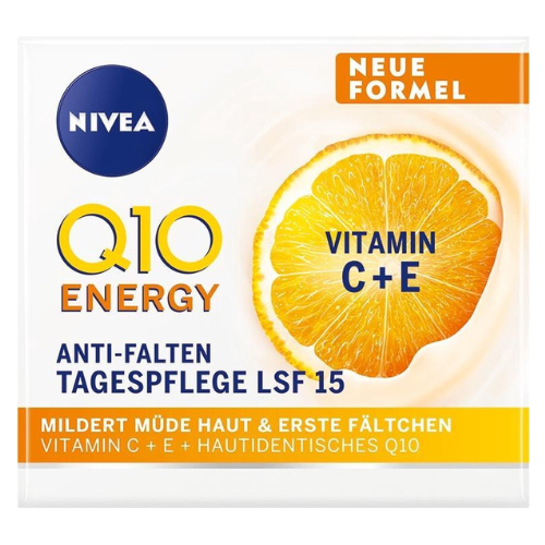 Crème de jour NIVEA Q10 Energy Vitamine C+E 50 ml
