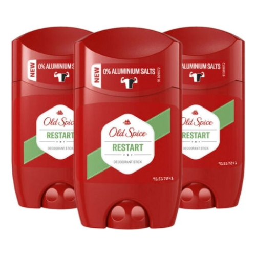 Old Spice - Déodorant - Stick - Restart - 3 x 50 ml