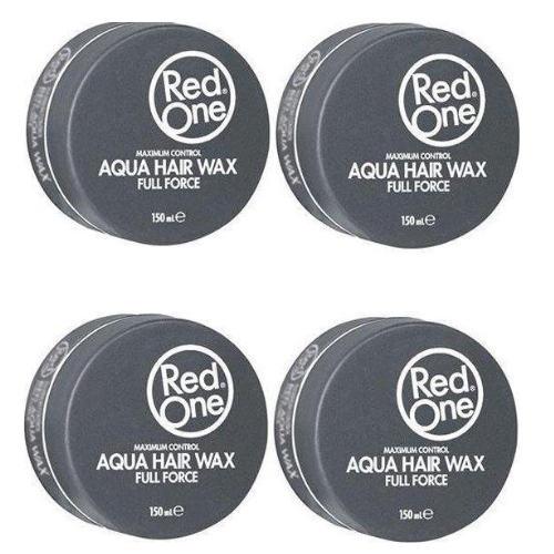 Cire capillaire noire Red One Black Aqua - 4 x 150 ml