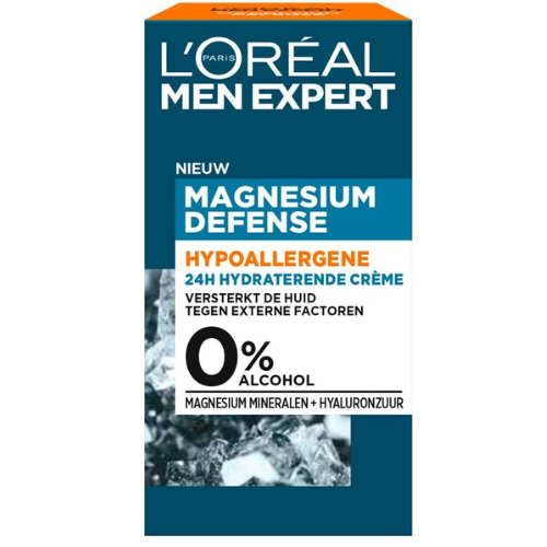 Crème de jour Magnésium Defence de L'Oréal Men Expert - pack économique - 6 x 50 ml