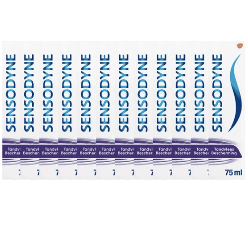 Sensodyne - Dentifrice - Protection des gencives - 12 x 75 ml