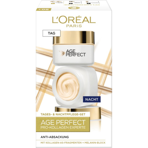 Coffret de soins visage L'ORÉAL PARIS (crème de jour et de nuit) Age Perfect Pro-Collagen Expert