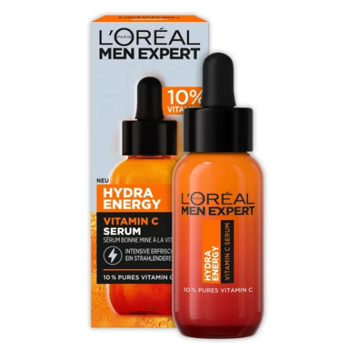 Sérum à la vitamine C Hydra Energy Men Expert de L'Oréal Paris, 30 ml