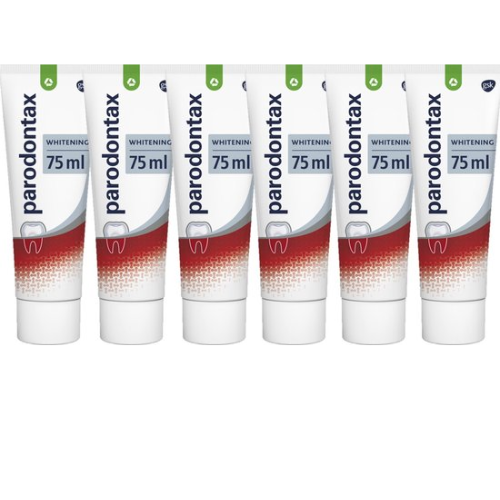 Parodontax - Dentifrice - Blanchissant - 6 x 75 ml