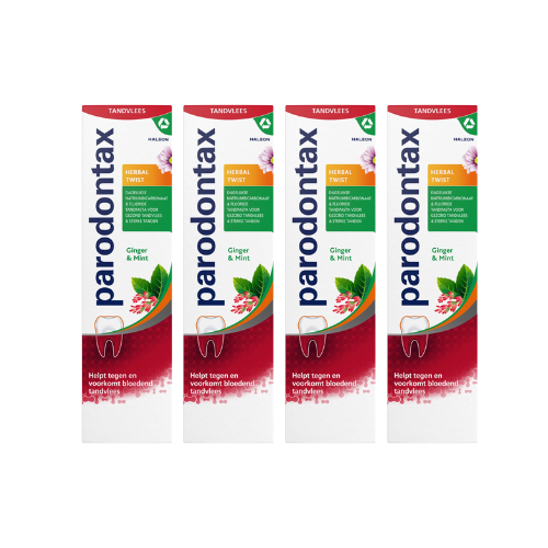 Dentifrice Parodontax Herbal Twist - 4 x 75 ml