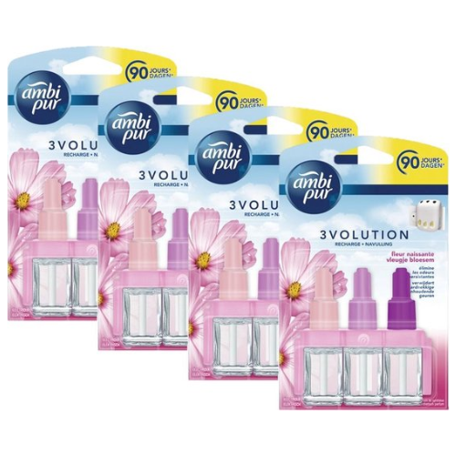 Recharge pour désodorisant Ambi Pur 3Volution Touch of Blossom 4 x 20 ml