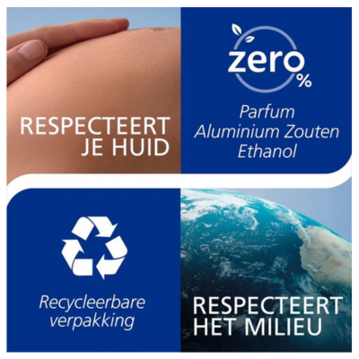 Sanex Zero% Respect & Control Deodorant Roller 6 x 50ml - Voordeelverpakking