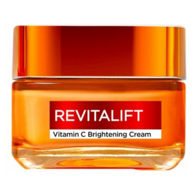 L'Oréal Paris Revitalift Clinical Vitamine C Brightening Cream - Voor Alle Huidtypen - Verrijkt met Vitamine C en Salicylzuur - Voor een Stralende Huid en Verfijnde Poriën - 50ml