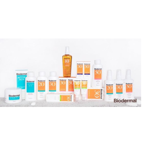 Crème solaire Biodermal - Spray solaire Hydraplus - Spray solaire avec SPF 30 - 175 ml