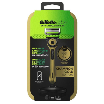 GilletteLabs Premium Gold Scheersysteem Met 1 Navulmesje