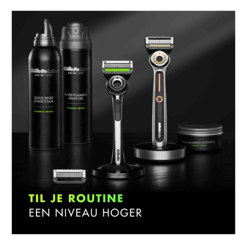 Lames de rechange Gillette pour GilletteLabs - Barre exfoliante et rasoir chauffant - 3 lames