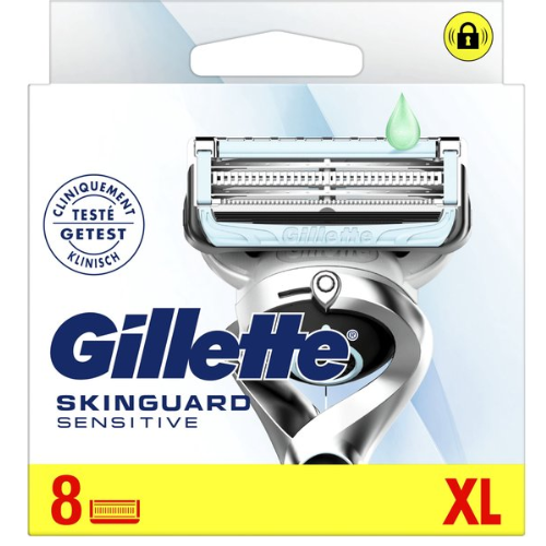 Lames de rasoir Gillette SkinGuard Sensitive pour hommes - Lot de 8
