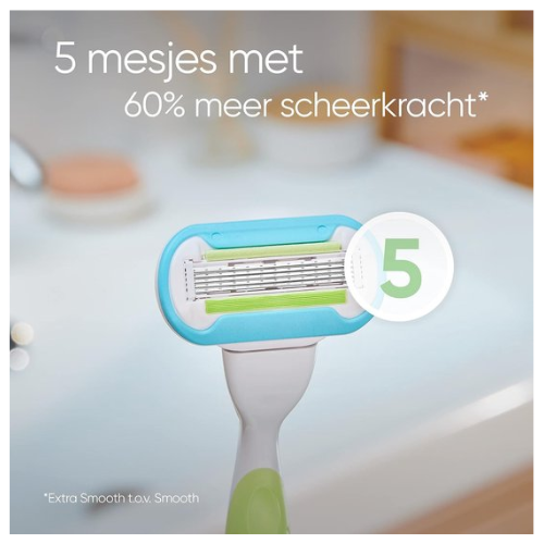 Gillette Venus Extra Smooth - Lames de rasoir pour femmes - 8 lames de rechange avec coussinet