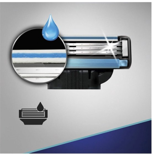 Gillette Mach3 - 20 pièces - Lames de rasoir